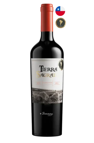 vinho-chileno-tierra-sagrada-carmenere